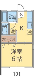 ホワイト・キヤッスルの間取り