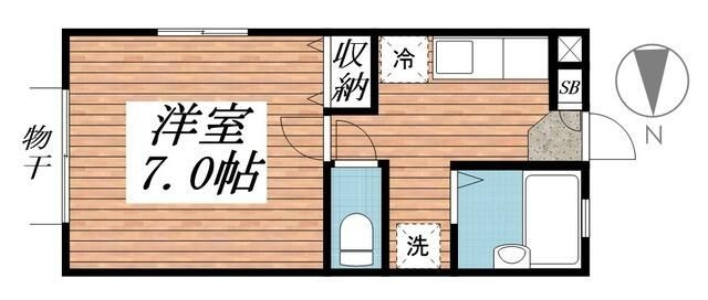 ルミエール大久保の間取り