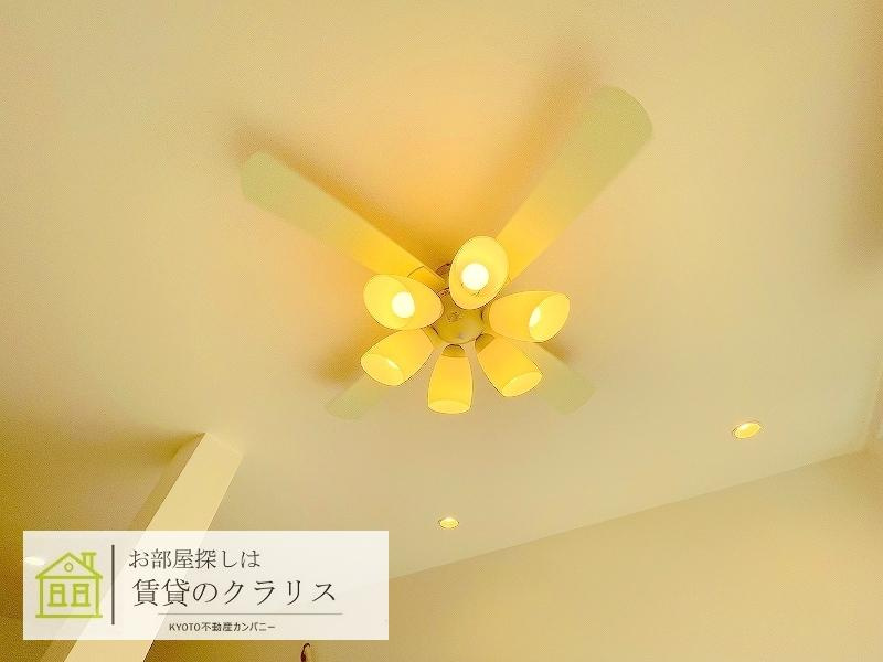 ハーモニーテラス壬生高樋町の設備|シーリングファン