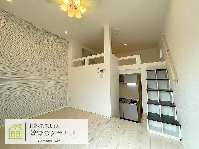 ハーモニーテラス壬生高樋町の居間・リビング