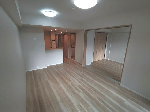 川越パークホームズの居間・リビング