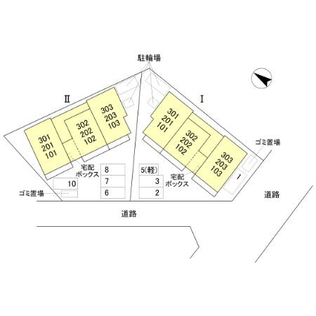 【駐車場】 | ラヴィエール南茨木