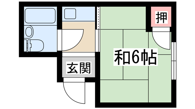 【間取り】 | ハイツイシカワ