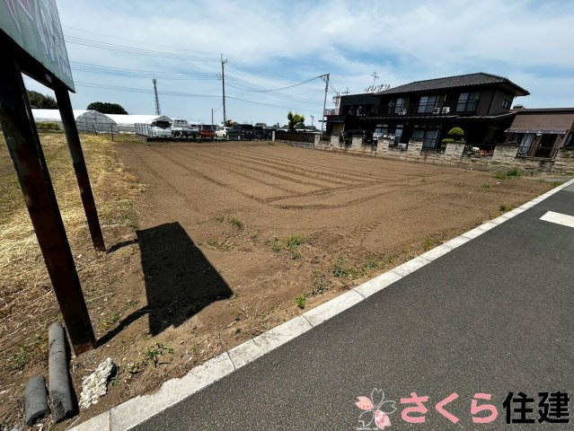 下野市笹原　土地の外観