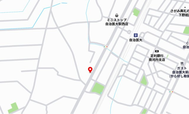 下野市笹原　土地の地図
