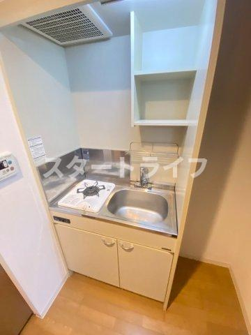大阪市淀川区西中島１丁目の賃貸マンションのキッチン