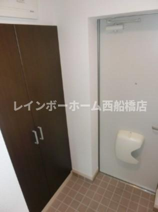 エスシードきよしが丘の玄関