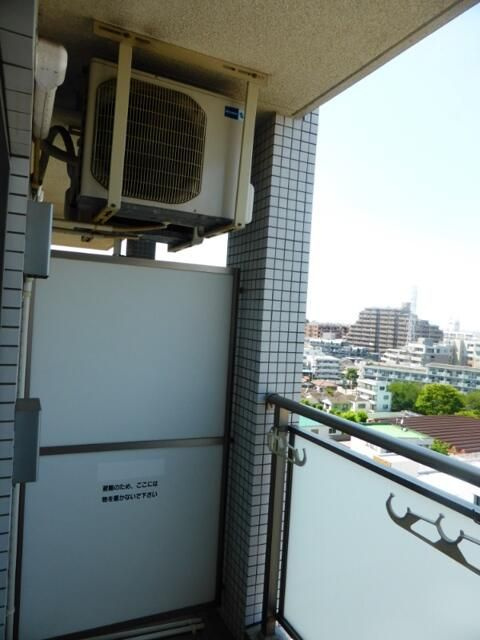 ＴＨＥパームス東武練馬のバルコニー