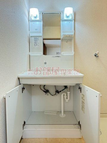ハイツ櫛原プラスワンの洗面所|使いやすい洗面所です