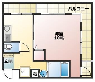 【間取り】 | センユー四ツ橋 | 間取り図面