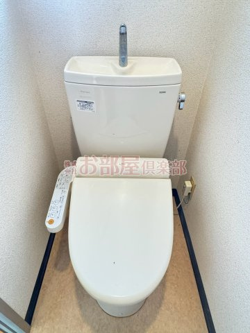ハイツ櫛原プラスワンのトイレ|トイレもきれいです