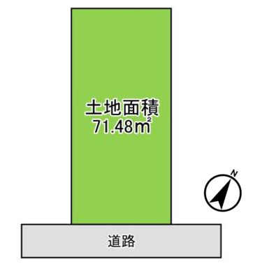【区画図】 | ◆南区通町1丁目　売地◆