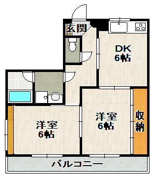 中野レジデンスの間取り
