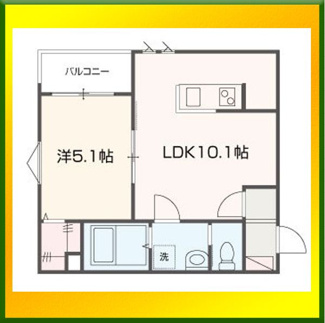 【間取り】 | MELLAS田無