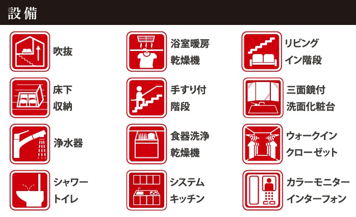 船橋市三山７丁目１５期の設備