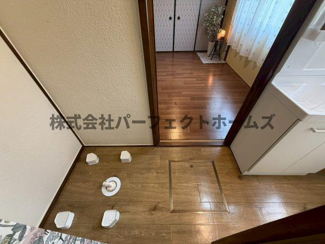 東倉治4丁目戸建　賃貸の玄関|落ち着いた玄関です