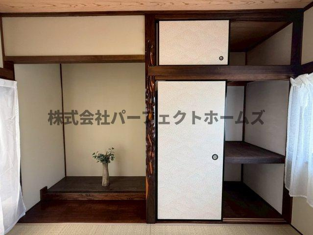 東倉治4丁目戸建　賃貸の収納|収納のためのスペースです