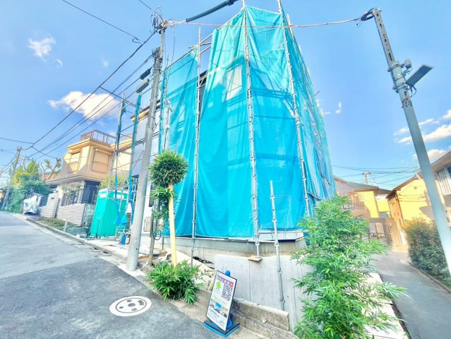 中野区白鷺3丁目 　新築戸建の外観|2026.07.24撮影

現地ご見学希望・資料請求などお気軽にお問い合わせ下さい！
03-5990-5201