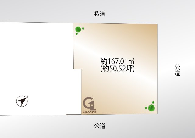 【土地図】 | ご自宅から現地まで、当社スタッフがお車にて、「お迎え・お送り」をしております。ぜひお気軽にお問い合わせくださいませ♪