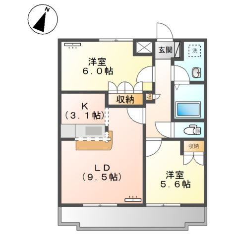 【間取り】 | パワーピーチ