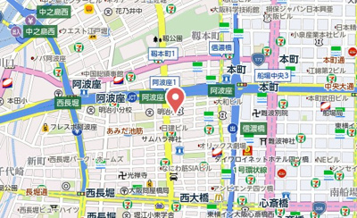 【地図】 | アモーレ本町ウエスト
