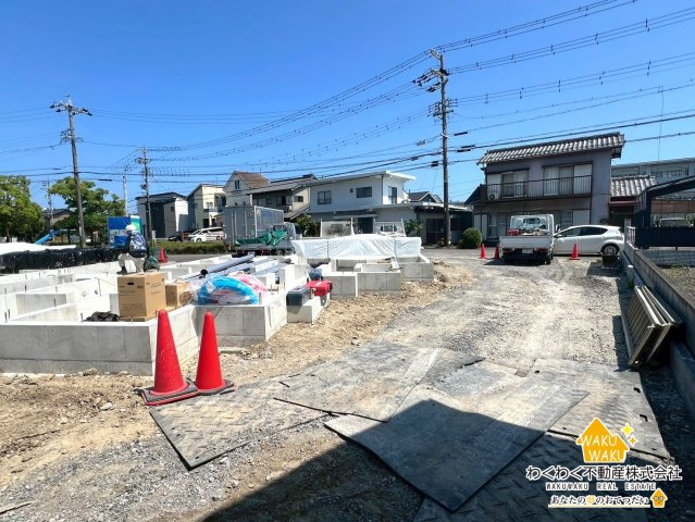 焼津市大村3丁目の外観|【A号棟】2026年7月上旬撮影