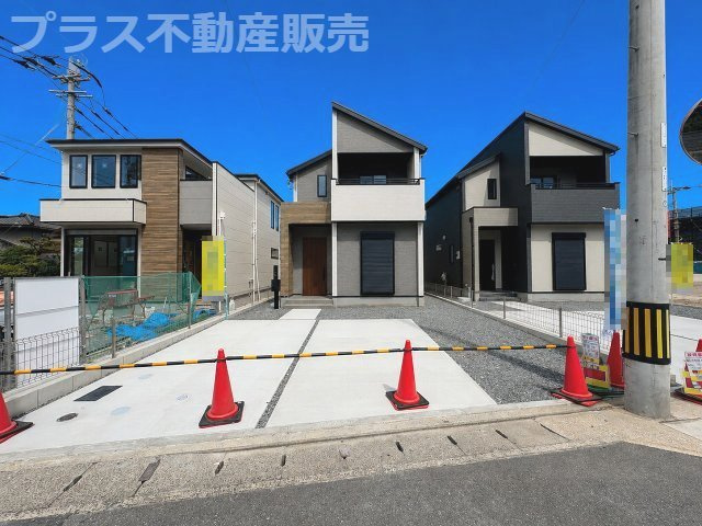 【外観】 | 福岡市南区鶴田2丁目7期　1号棟（全4区画）【仲介手数料無料・0円】 | 現地写真。同じ物件を見るなら、プラス不動産販売にお任せ下さい。