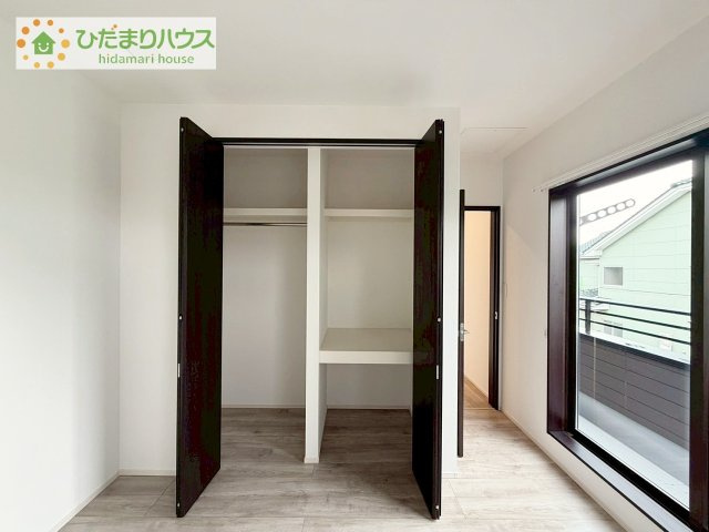 【収納】 | 結城市みどり町2丁目　中古戸建 | 大容量のクローゼット！ハンガーパイプ付き。