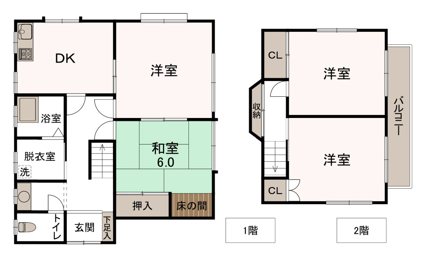 【中古戸建】高崎市城山町2丁目の間取り|■間取り図｜敷地面積：241.89（約73.17坪）　建物面積：81.87（約24.76坪）