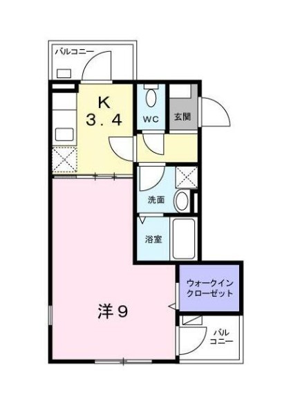 ラ・フレーズの間取り