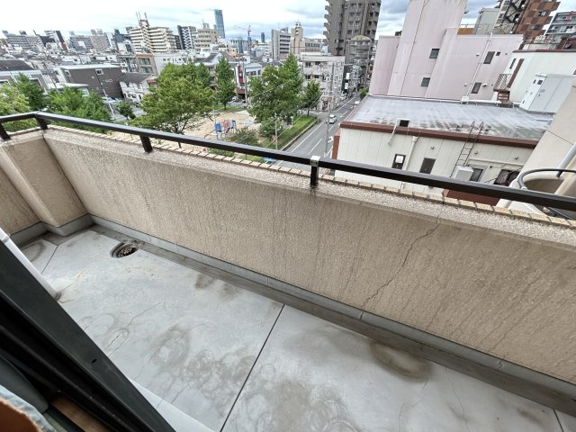 ウイングス21のバルコニー