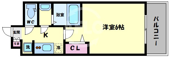 ララプレイス玉造パルクの間取り|ララプレイス玉造パルク　間取り
