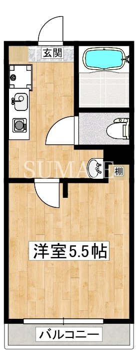 OPEN RISE大和田Ⅰの間取り|間取り図☆彡