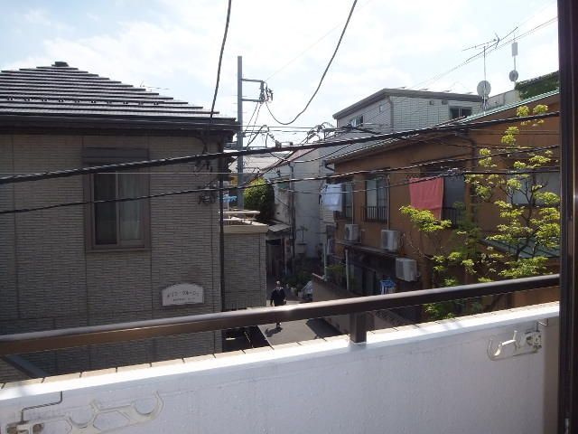 パークサイド横山のバルコニー