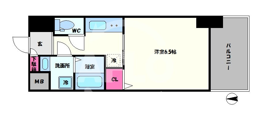 LUMINOUS天王寺舟橋の間取り|レジュールアッシュ天王寺舟橋　間取り