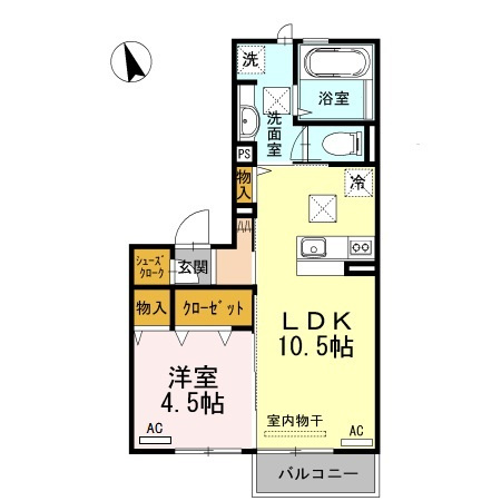 リバーパーク新天町の間取り
