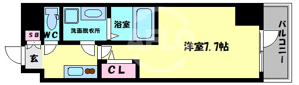 ソルテラス大阪城東の間取り|ソルテラス大阪城東　間取り