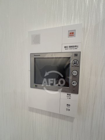 プレジオ玉造の設備|プレジオ玉造　モニター付きインターホン