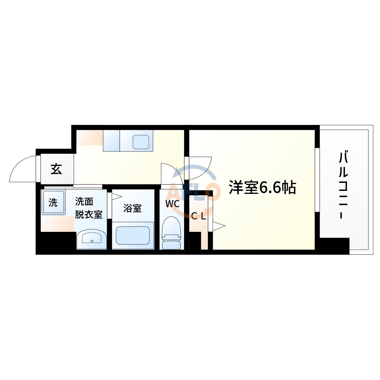 ワールドアイ大阪城EASTⅡの間取り|ワールドアイ大阪城EASTII　間取り