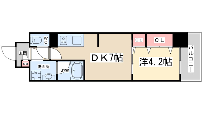 【間取り】 | べラルーチェ十三