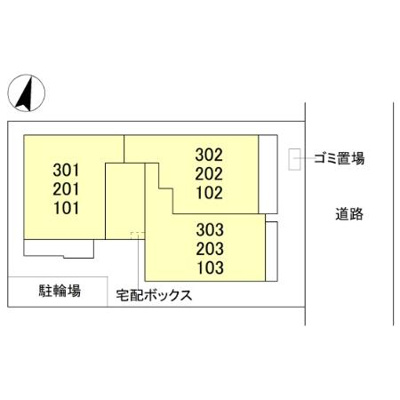 【区画図】 | D-residence蛍池東町