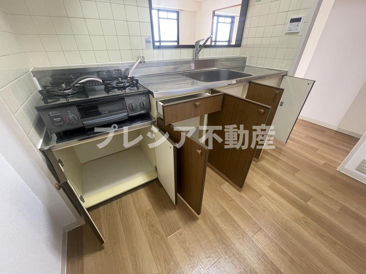 マンションヴィーガのキッチン