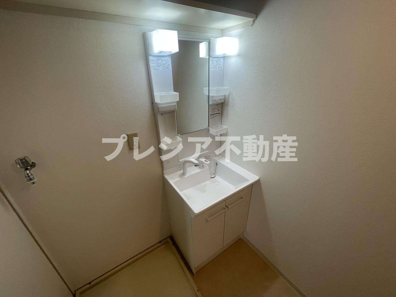 マンションヴィーガの洗面所