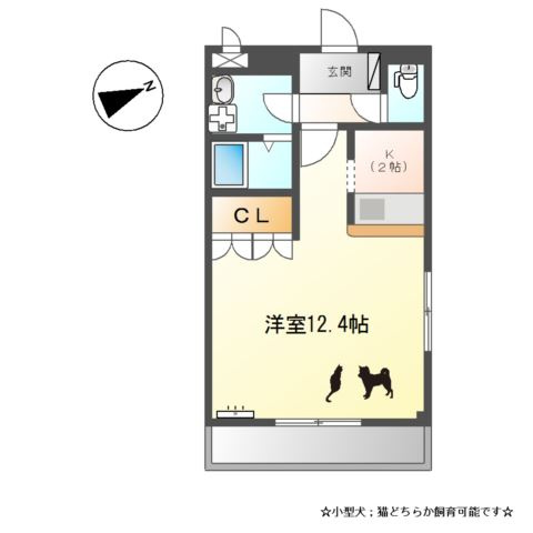 コンフォースⅢの間取り