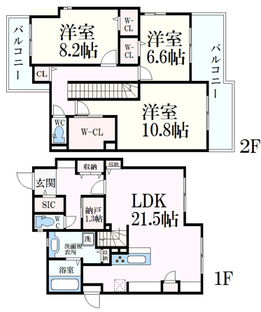芦屋市涼風町26-6戸建て