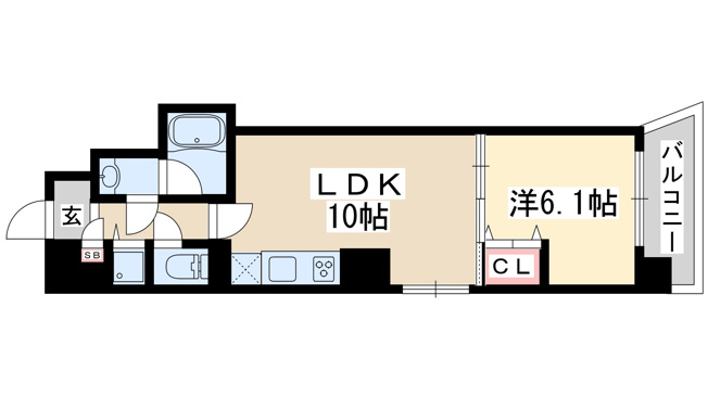 【間取り】 | ルヴェール新大阪