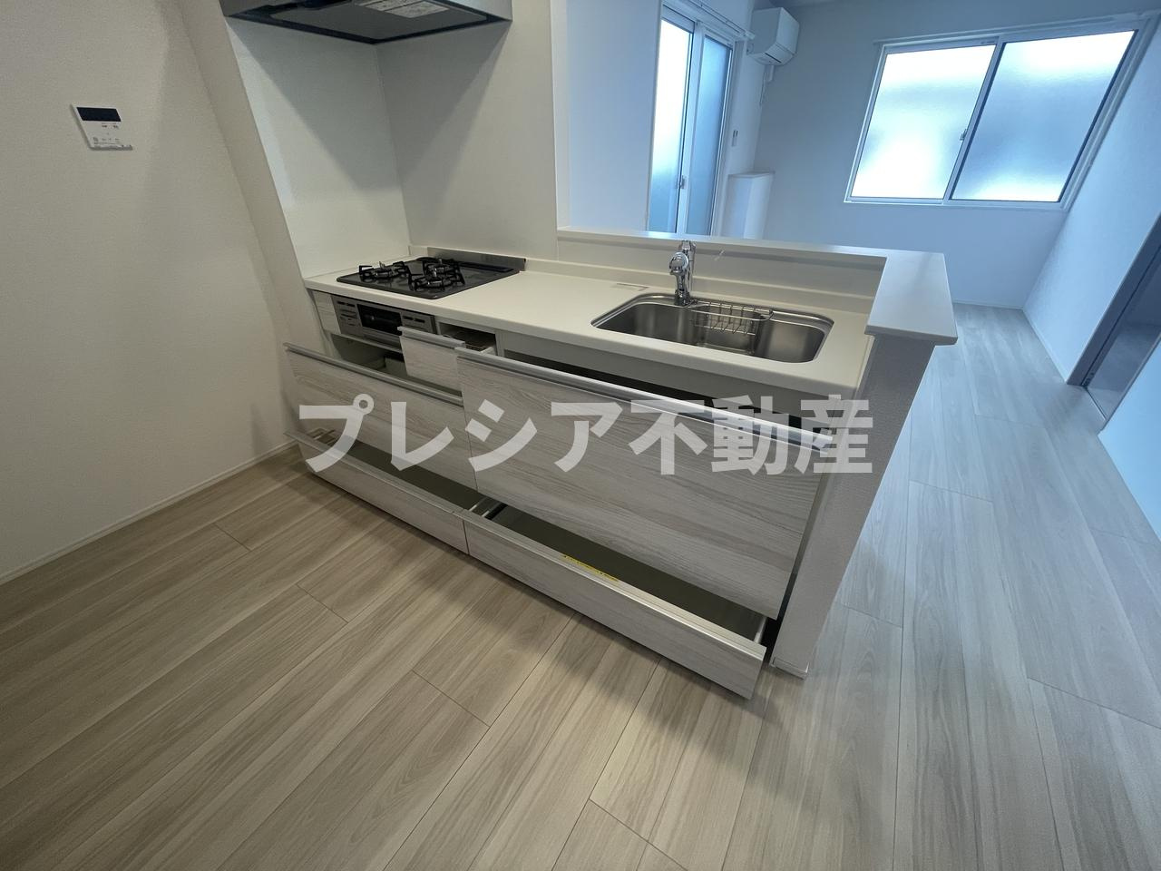 上甲子園廣和レジデンスのキッチン