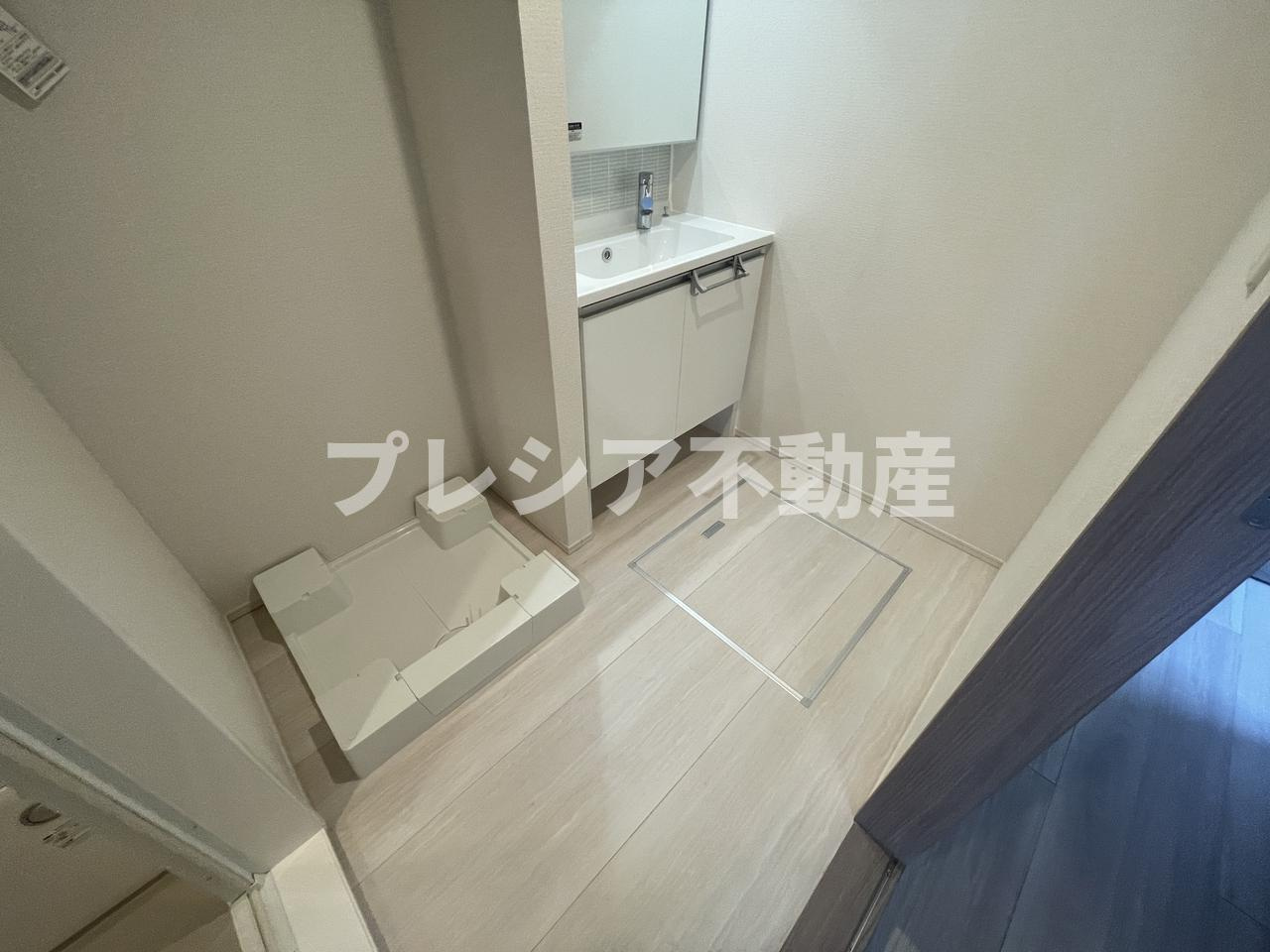 上甲子園廣和レジデンスの洗面所