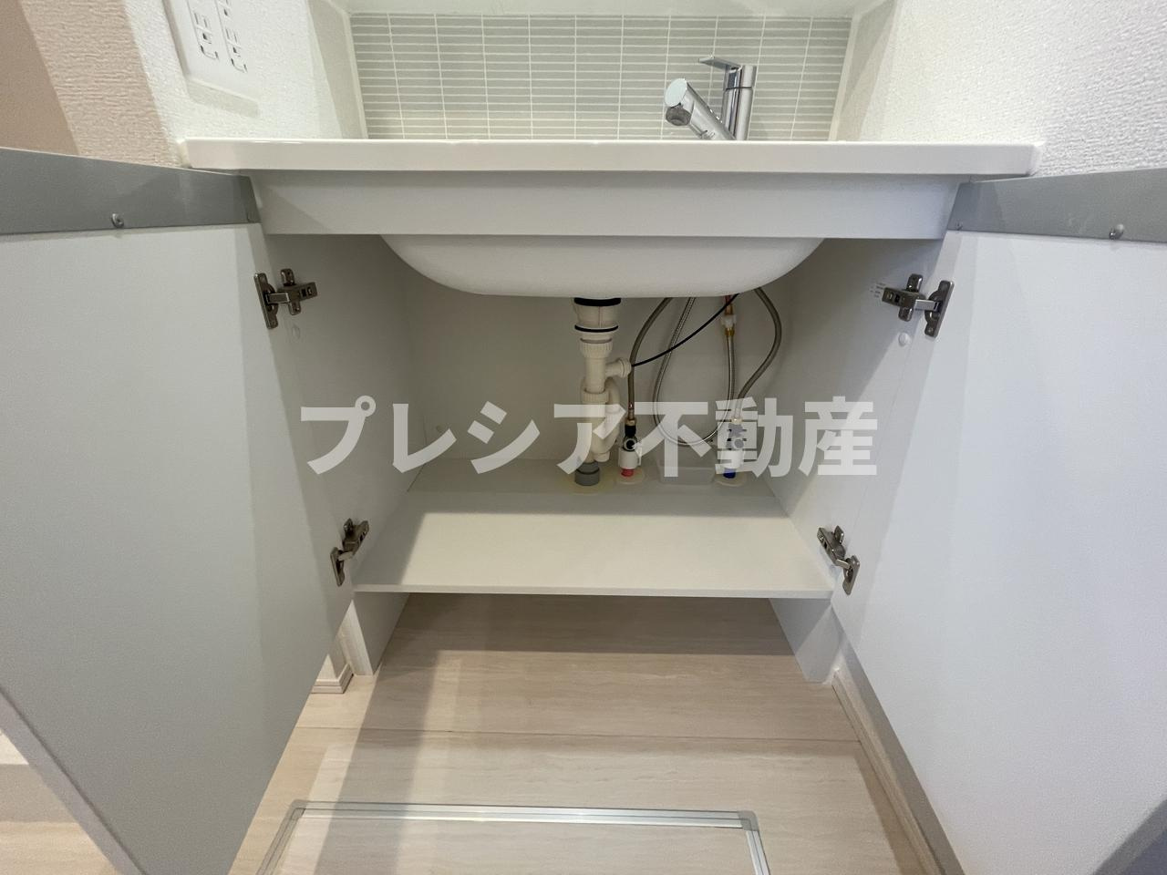 上甲子園廣和レジデンスの洗面所