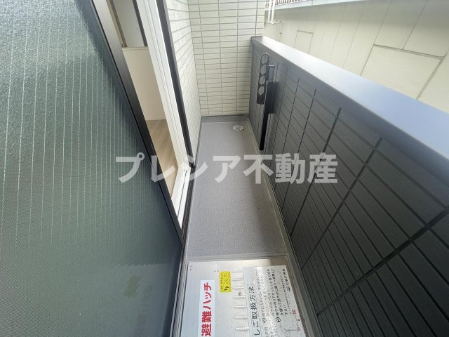 上甲子園廣和レジデンスのバルコニー